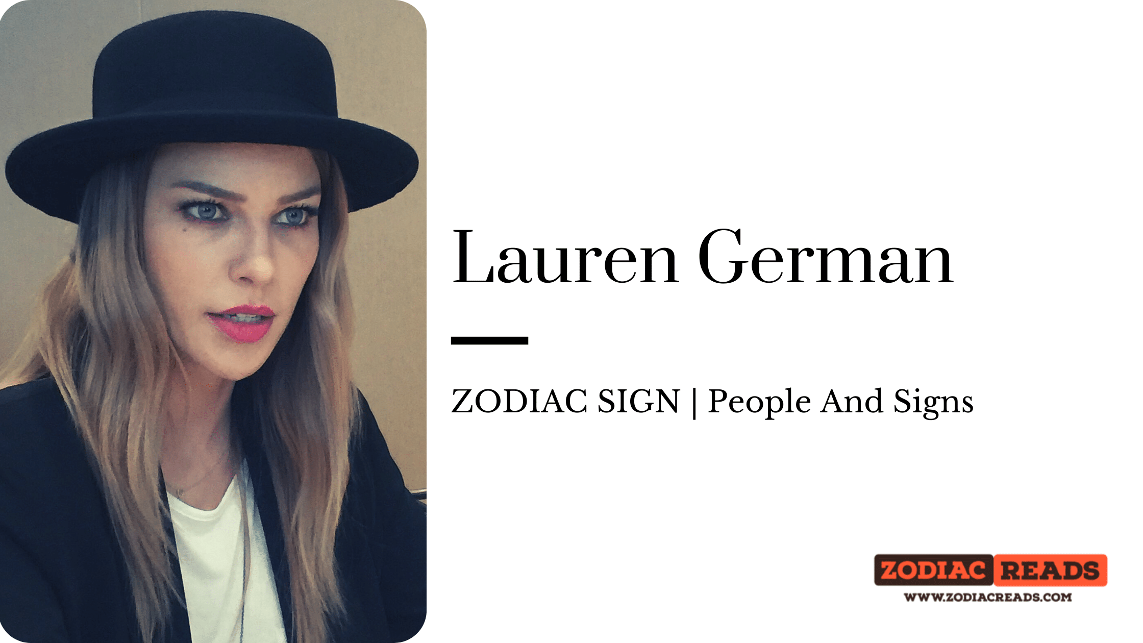 Lauren German Zodiac