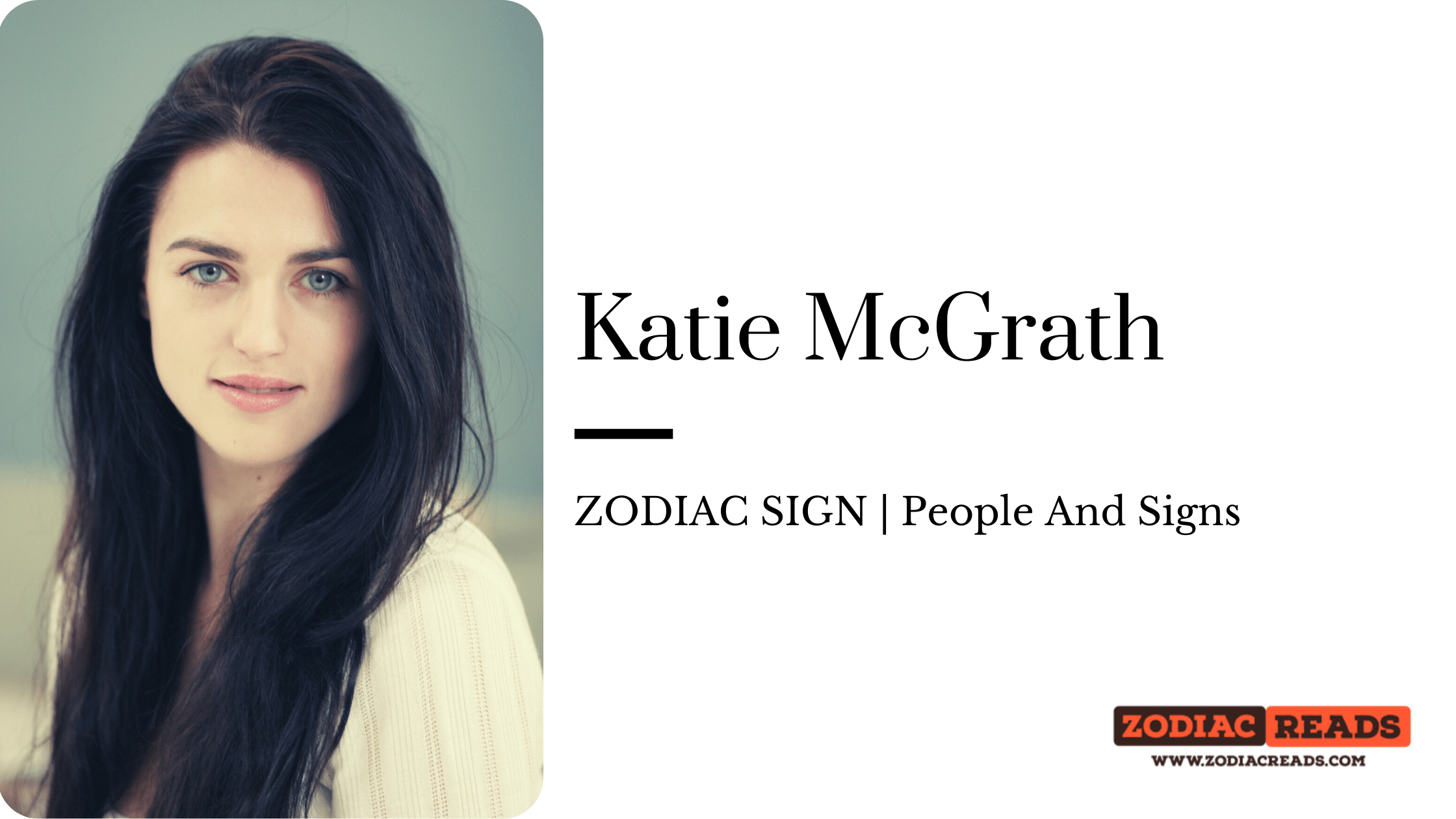 Katie McGrath zodiac