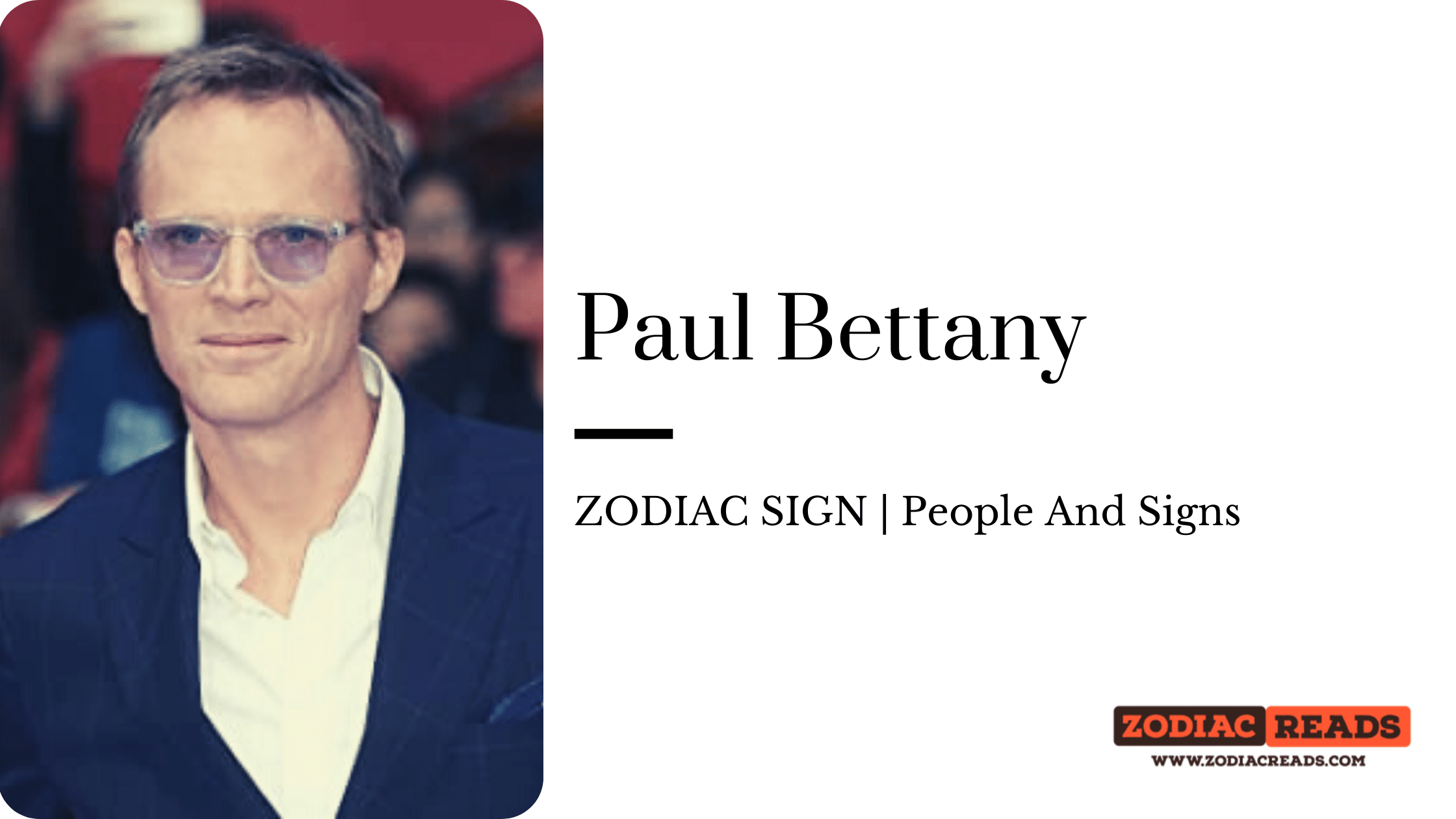 Paul Bettany zodiac