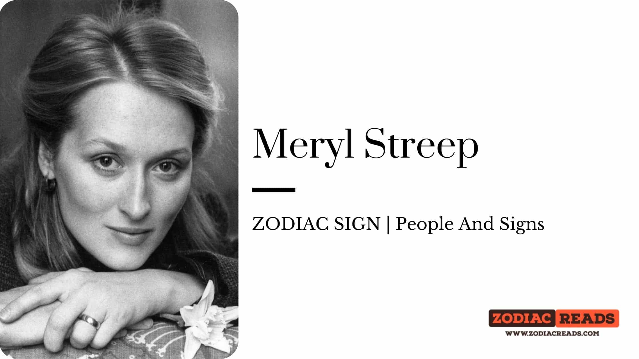 Meryl Streep zodiac