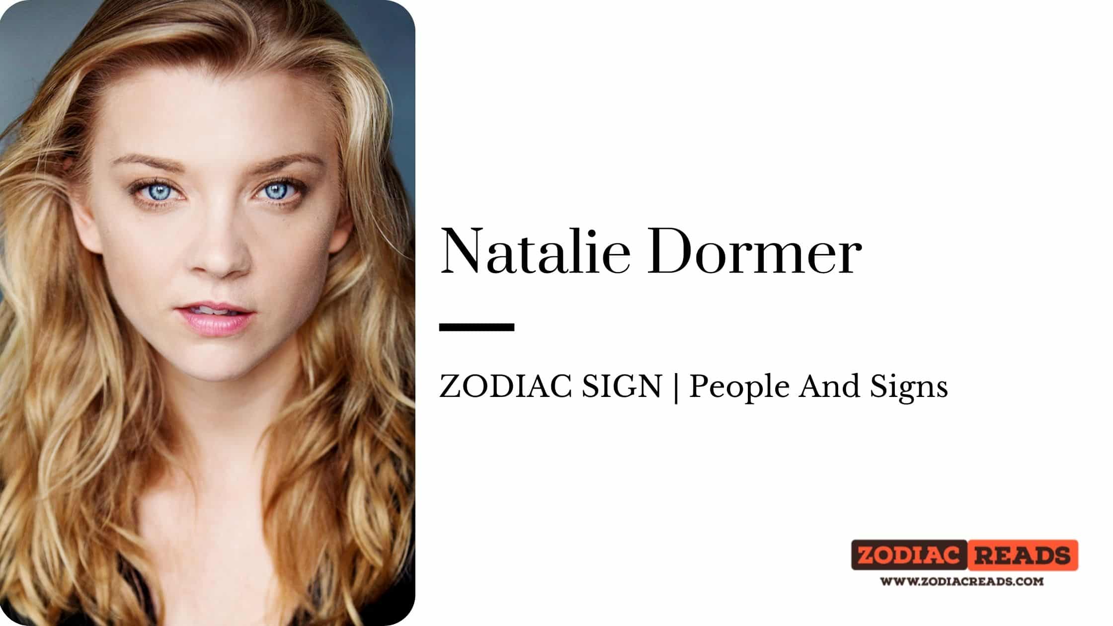 Natalie Dormer zodiac