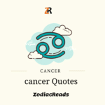 Cancer Zodiac Sign Quotes Zodiacreads