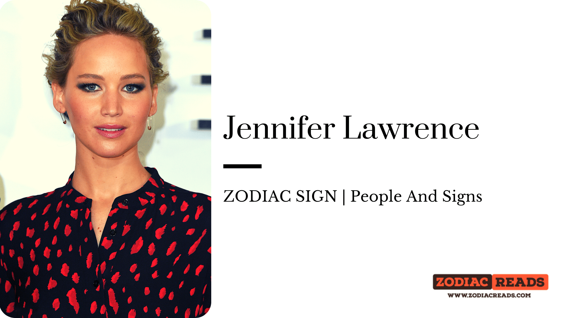 Jennifer Lawrence zodiac