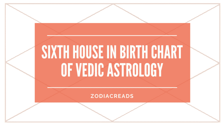 6th house in Birth chart