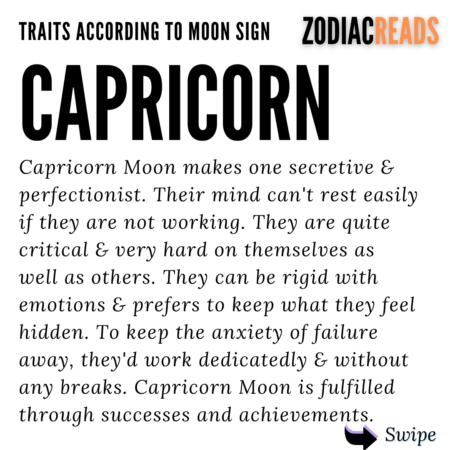 Moon Sign capricorn