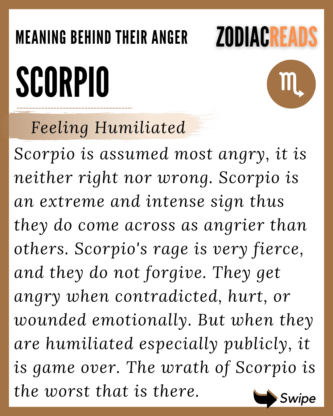 when scorpio is angry