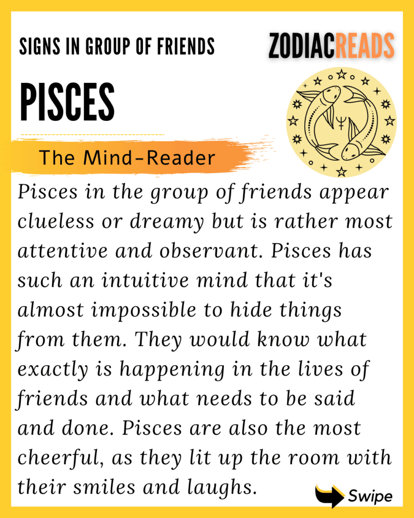 Pisces as friend