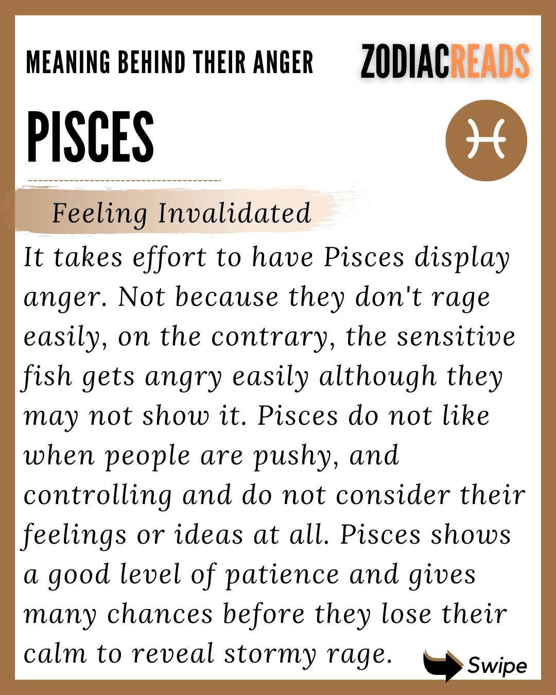 when pisces is angry