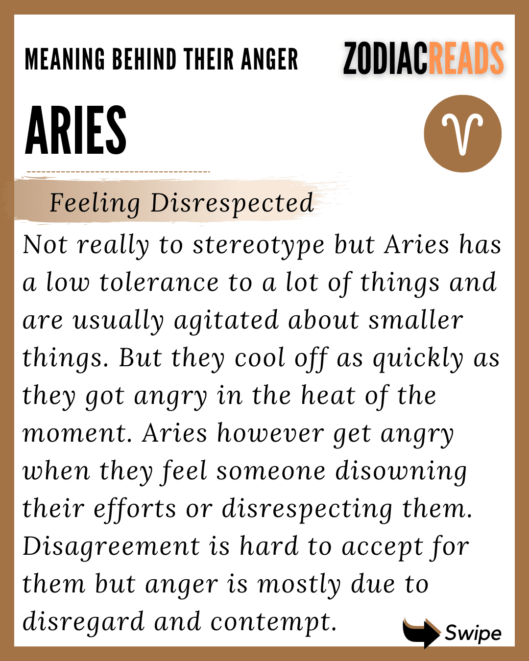 when aries is angry