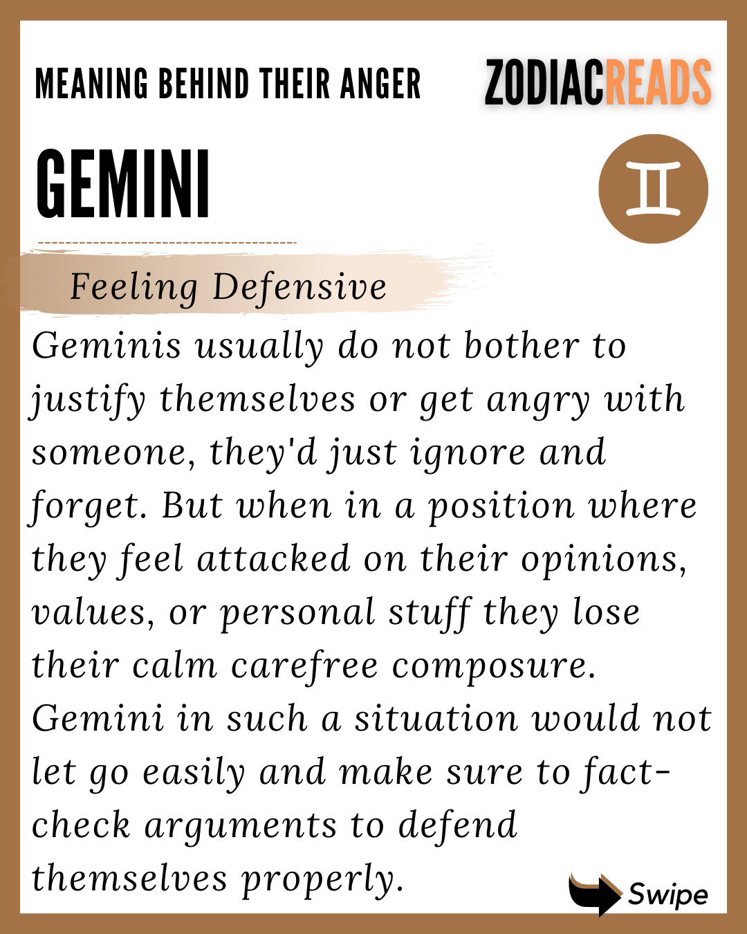 when gemini is angry