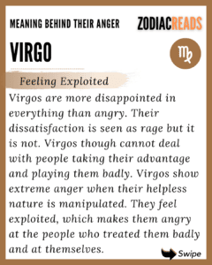 when virgo is angry