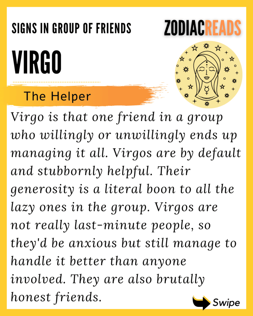Virgo as friend
