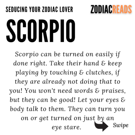 Seducing Scorpio