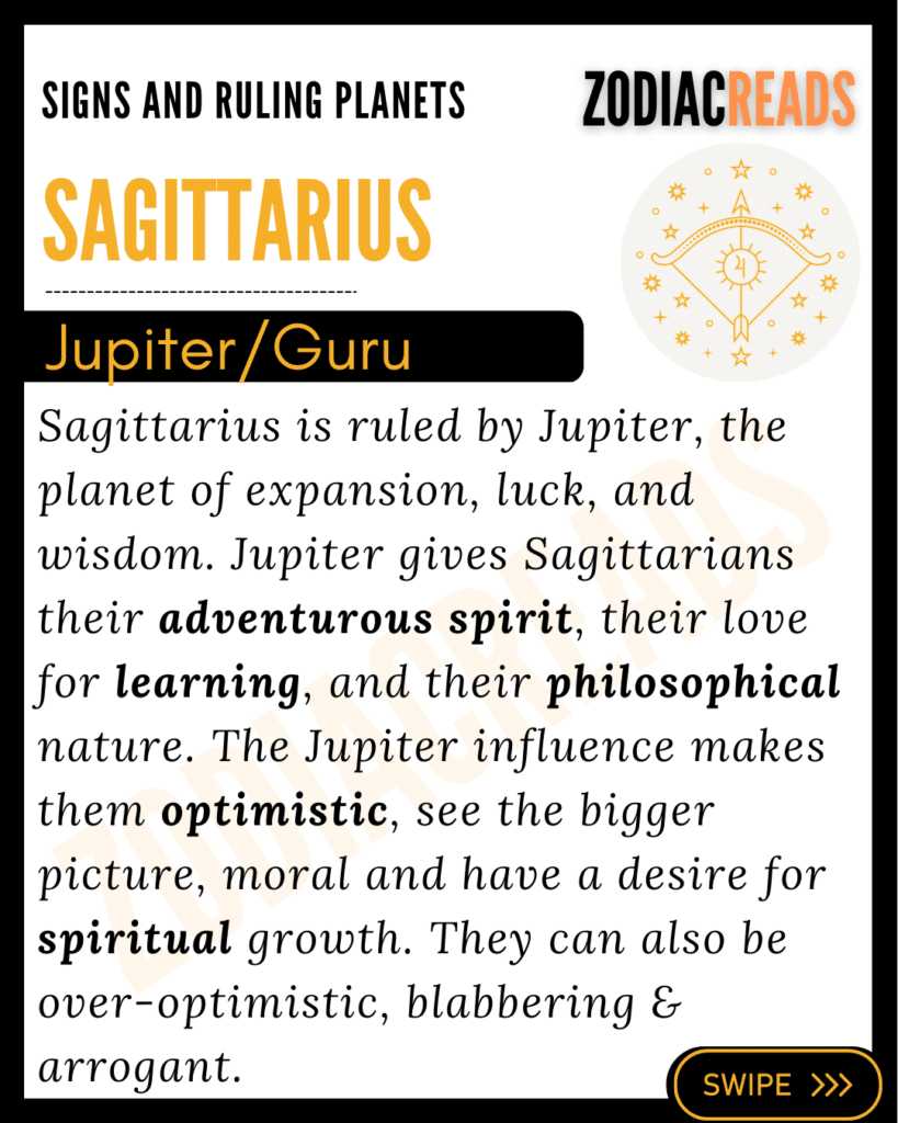 Sagittarius ruling planet