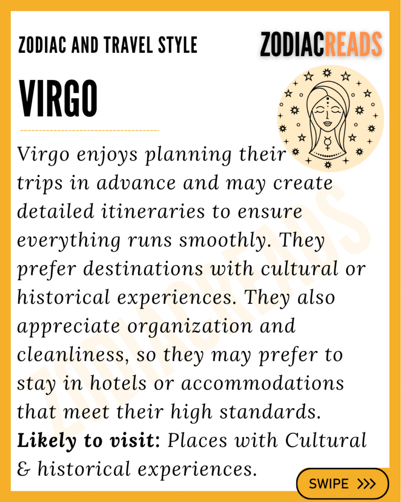 Virgo and Travel