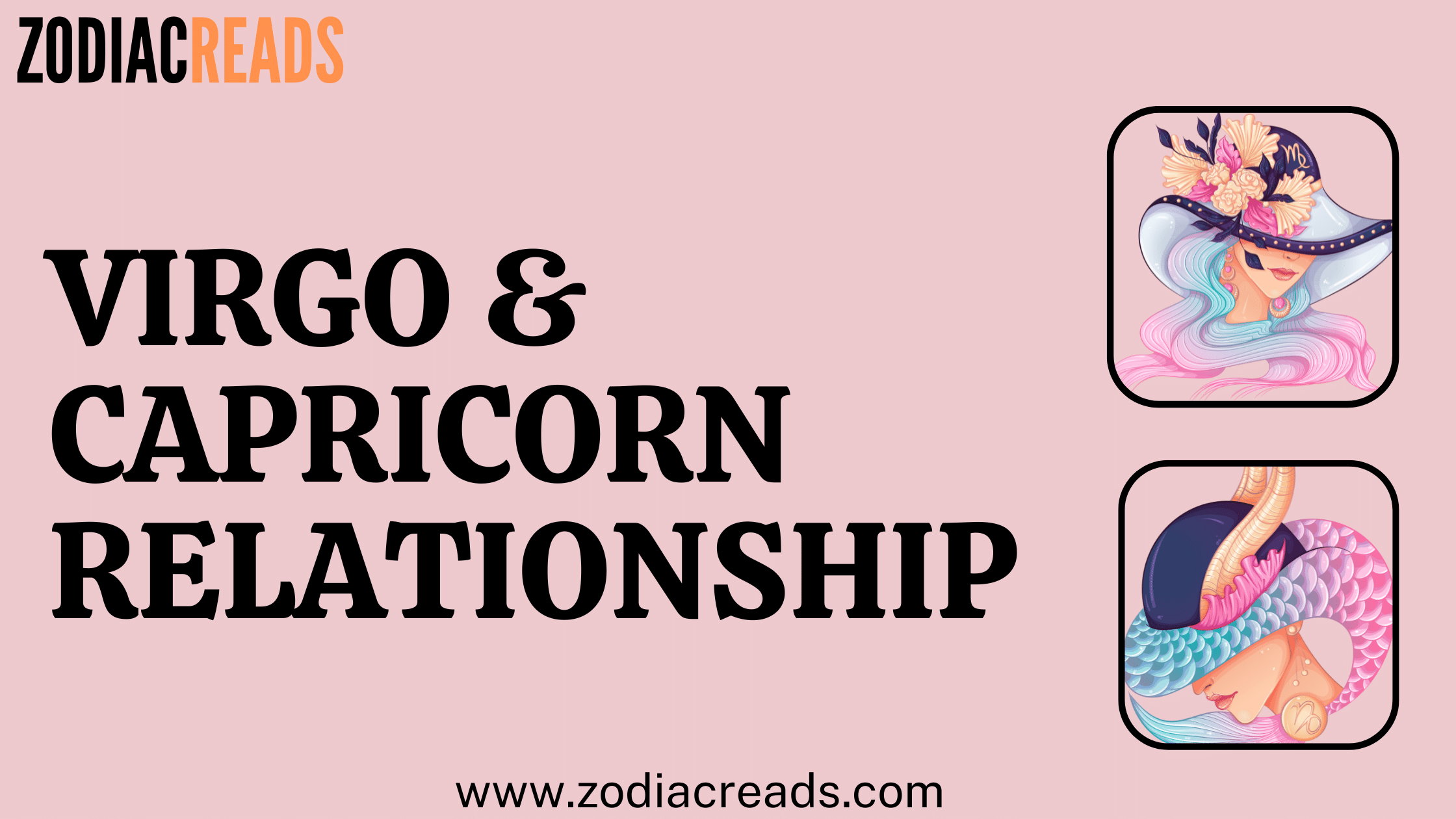A harmonious connection between Virgo and Capricorn, showcasing compatibility in their relationship.