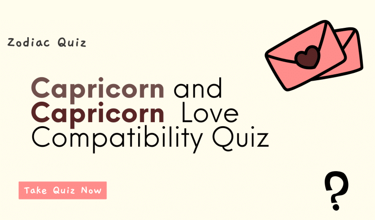 Capricorn And Capricorn Compatibility Quiz