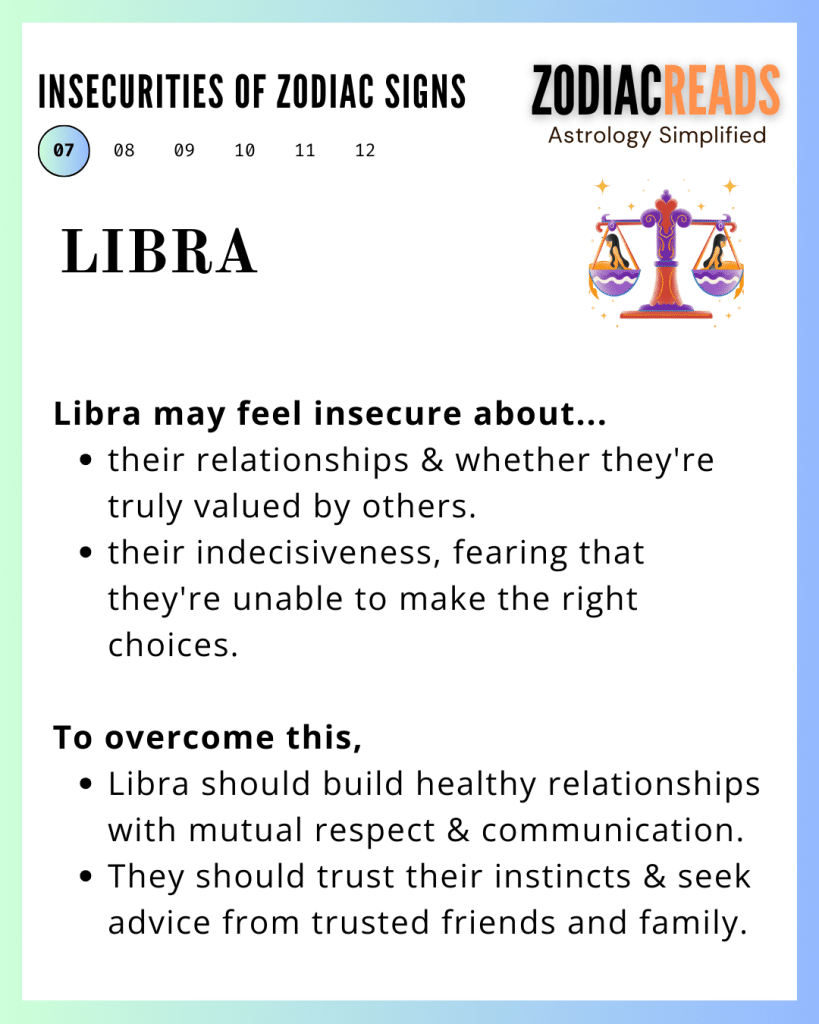 Libra and Insecurities