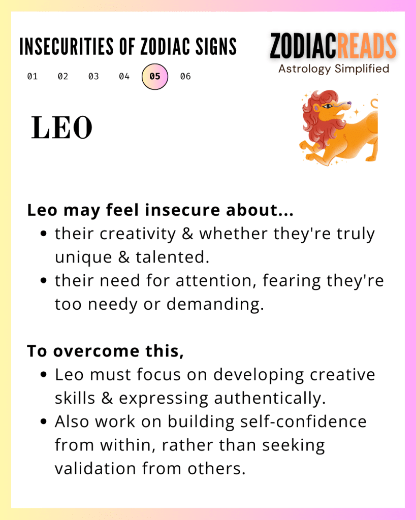 Leo and Insecurities