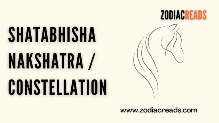 Shatabhisha Nakshatra : constellation