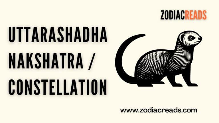 Uttarashadha Nakshatra : constellation