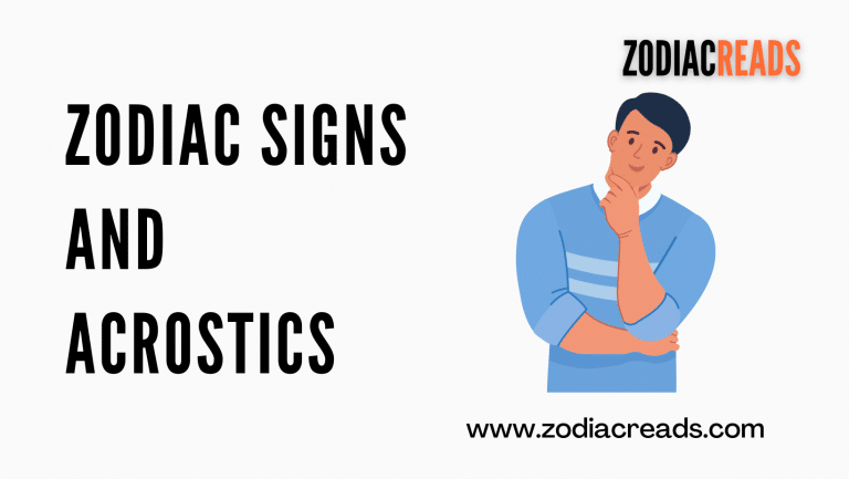 Zodiac Signs Acrostics